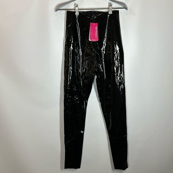 Commando Pants - Commando | NWT Women’s M Medium Faux Patent Leather Leggings Pants SLG25